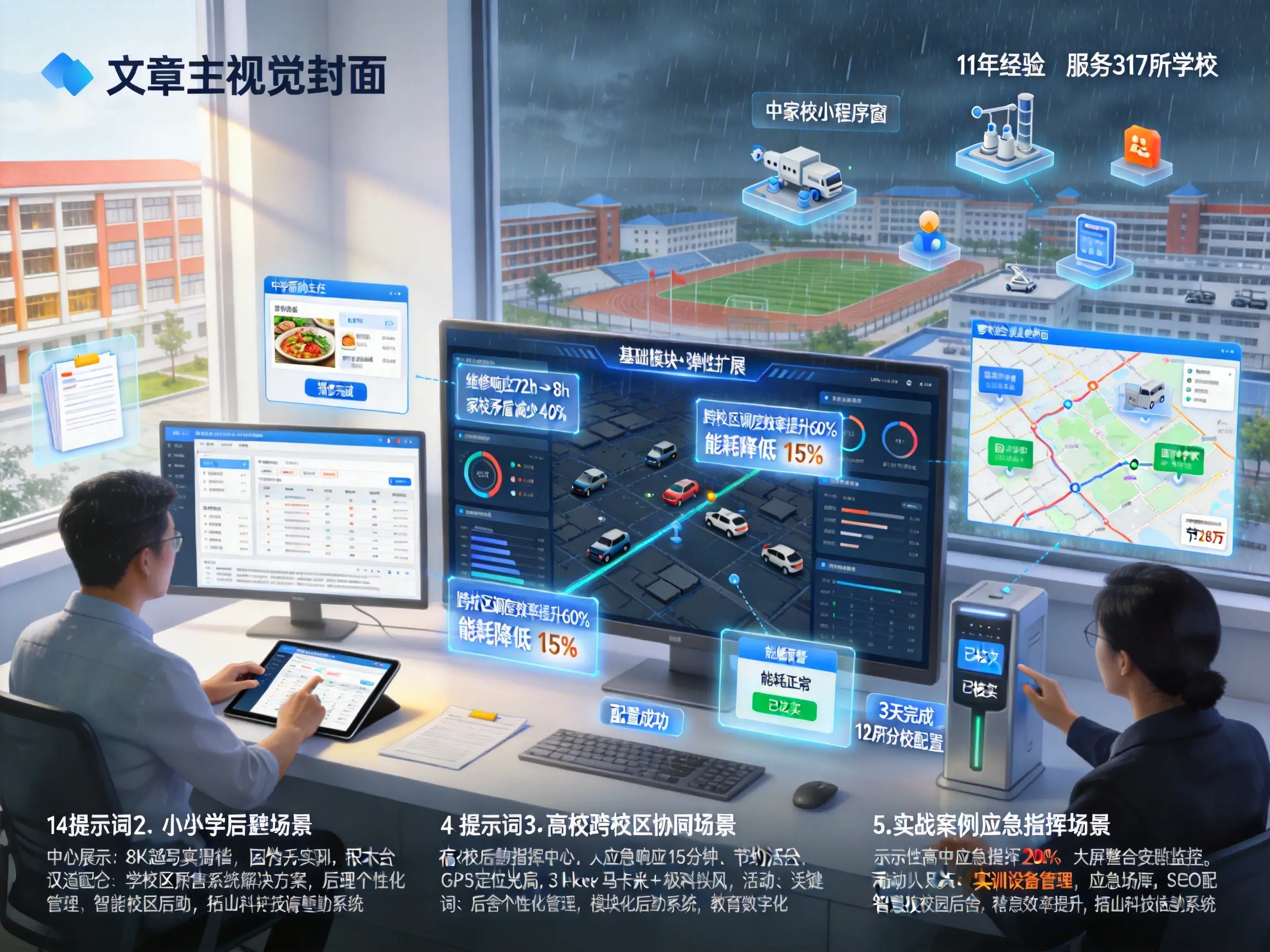 学校后勤系统如何应对千校千面？拓山科技定制化方案破局