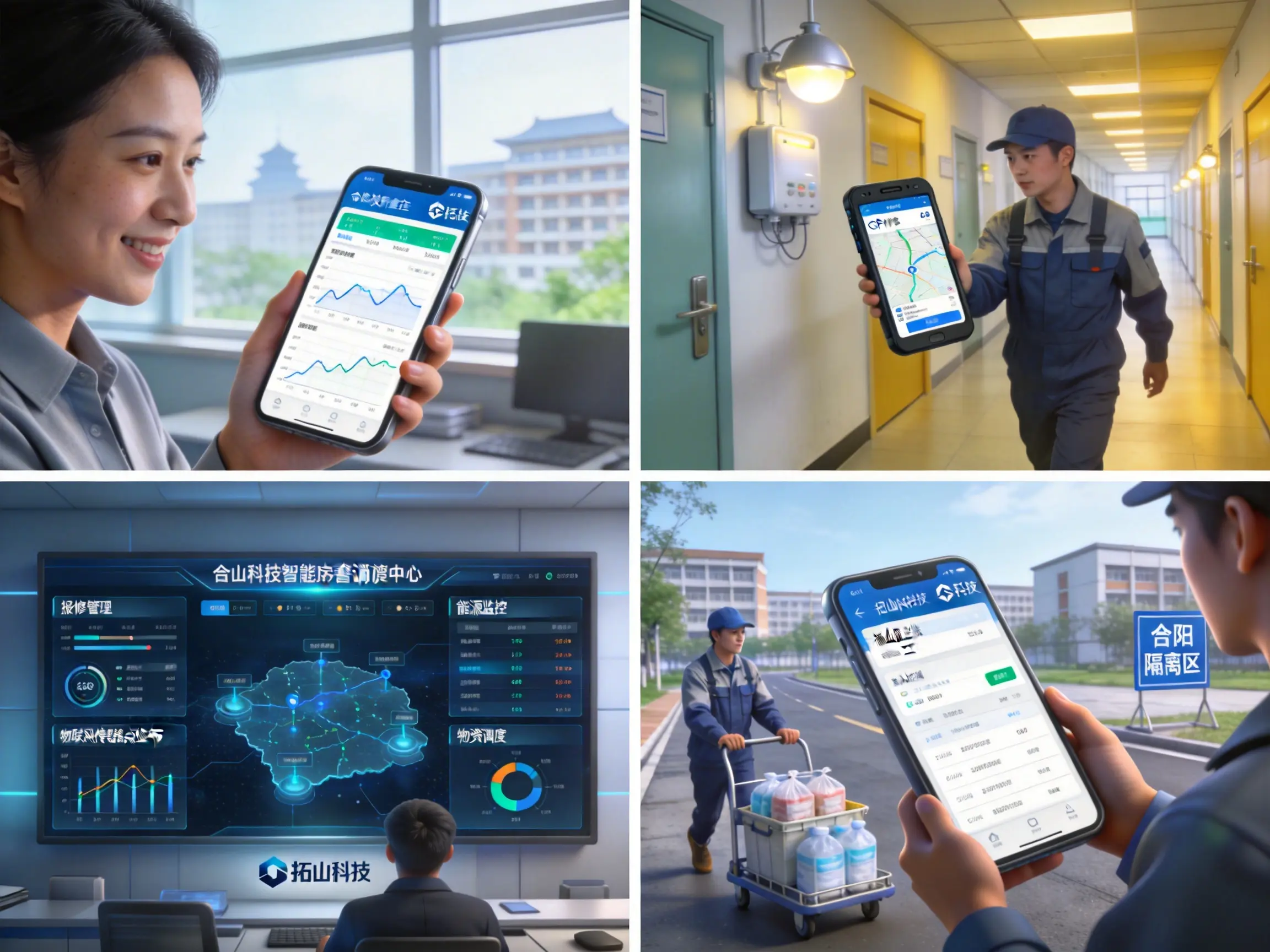 合肥智慧后勤系统服务商盘点：拓山科技如何为校园打造高效管理样板？