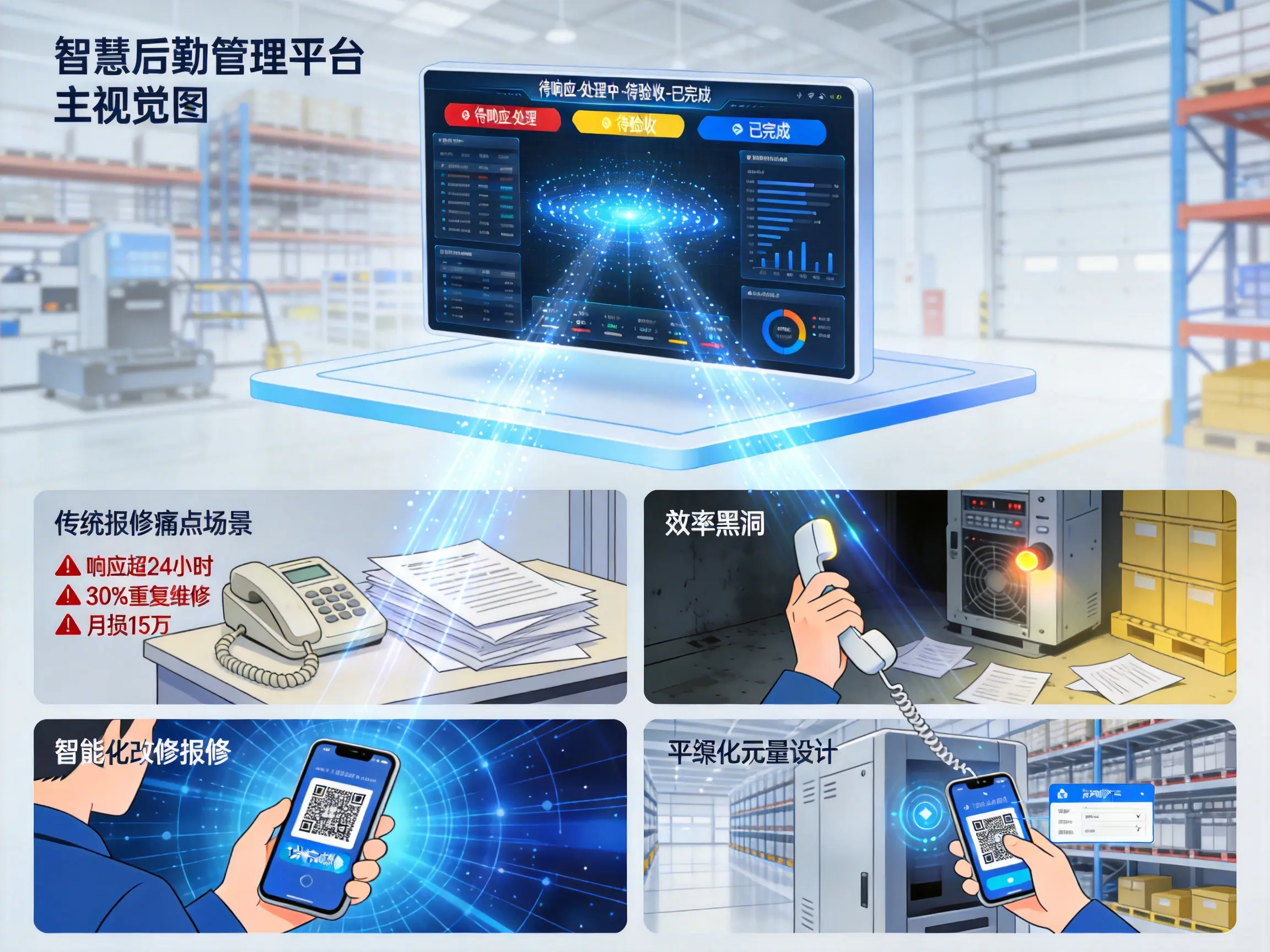 后勤系统报修流程详解，实时跟踪如何提升管理效率