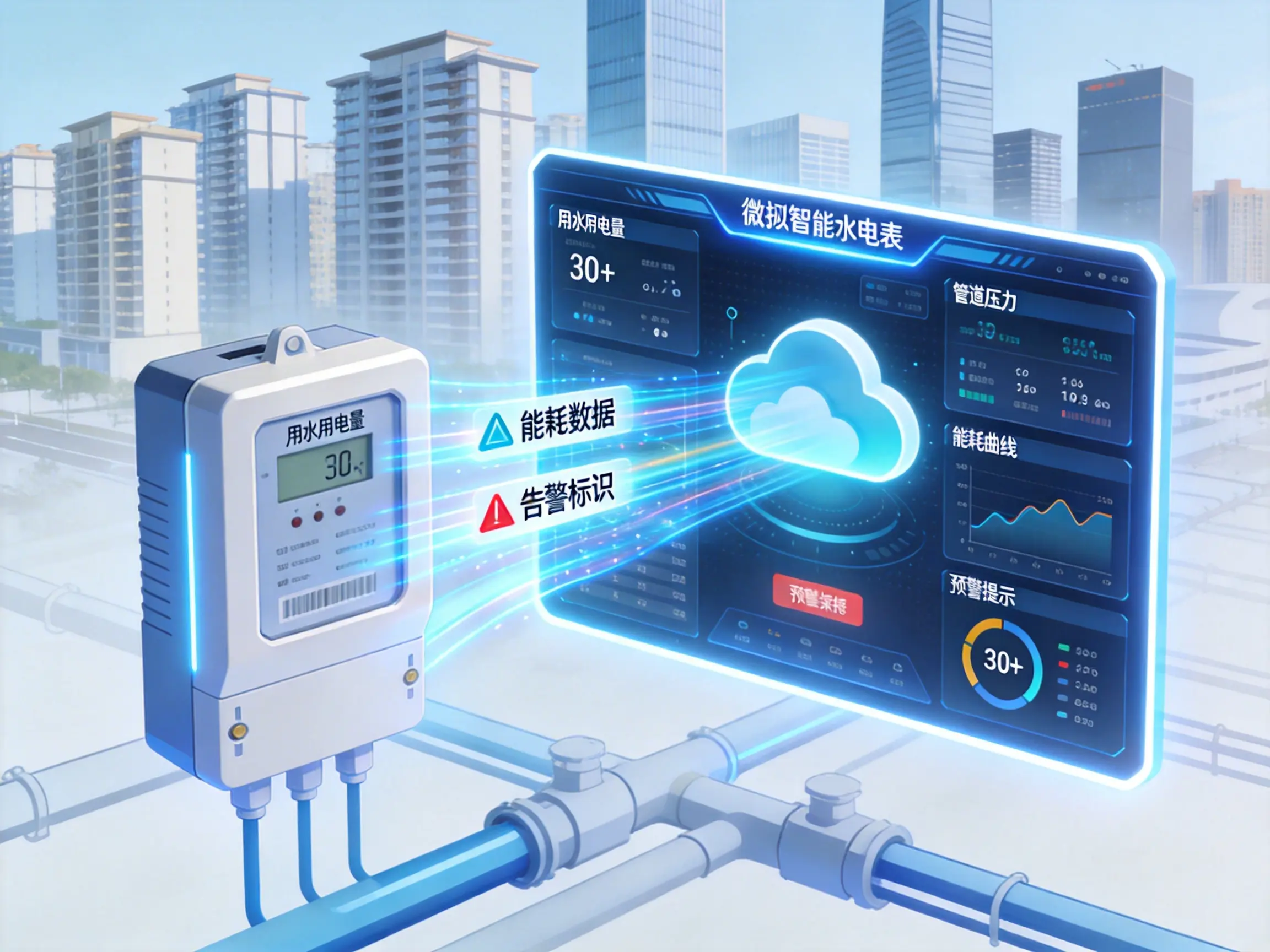 破解能耗管理难题！拓山科技智能水电表系统如何为企业省下百万成本？