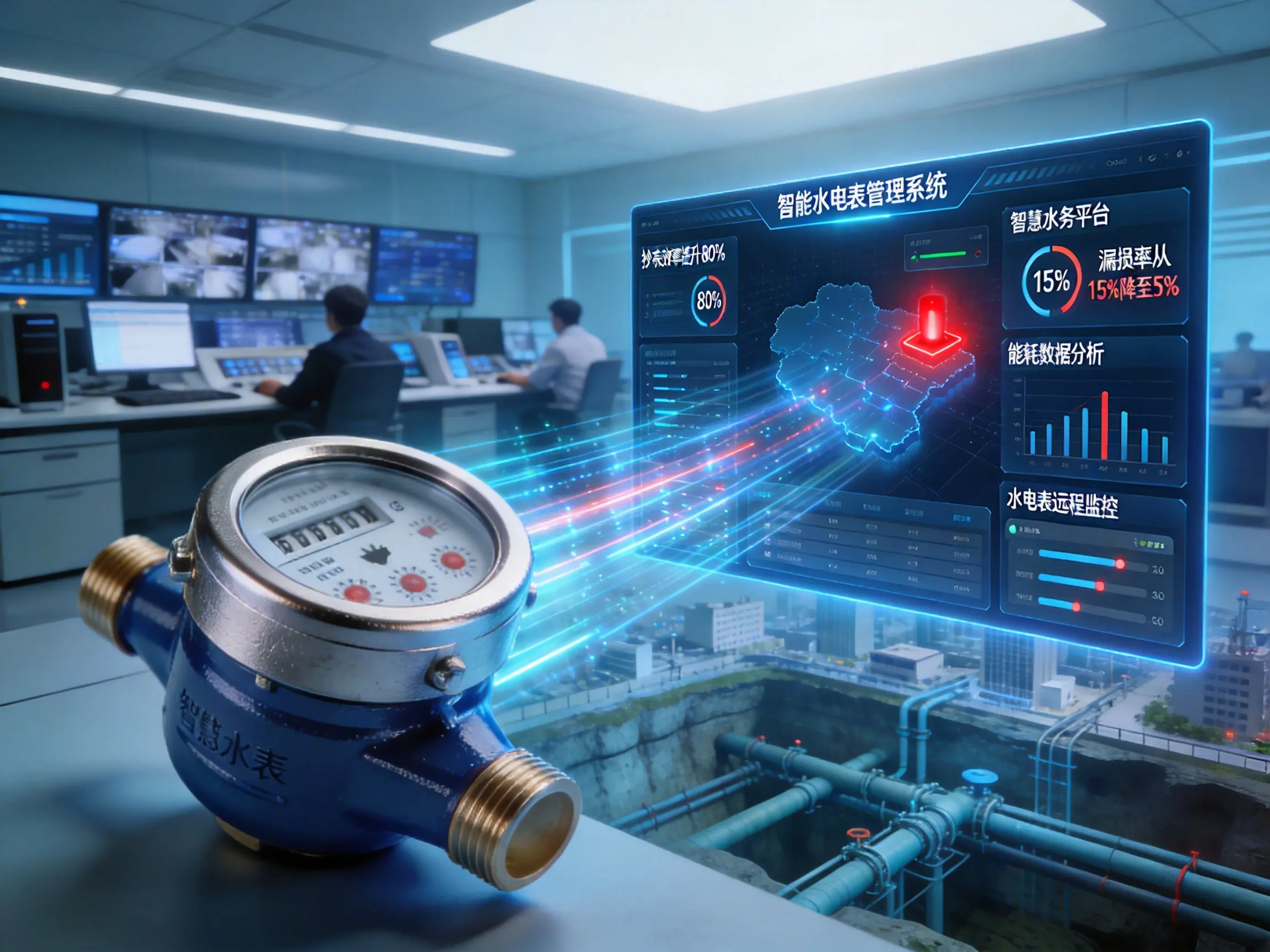 智能水电表管理系统开发公司推荐：拓山科技如何用技术革新水务管理？