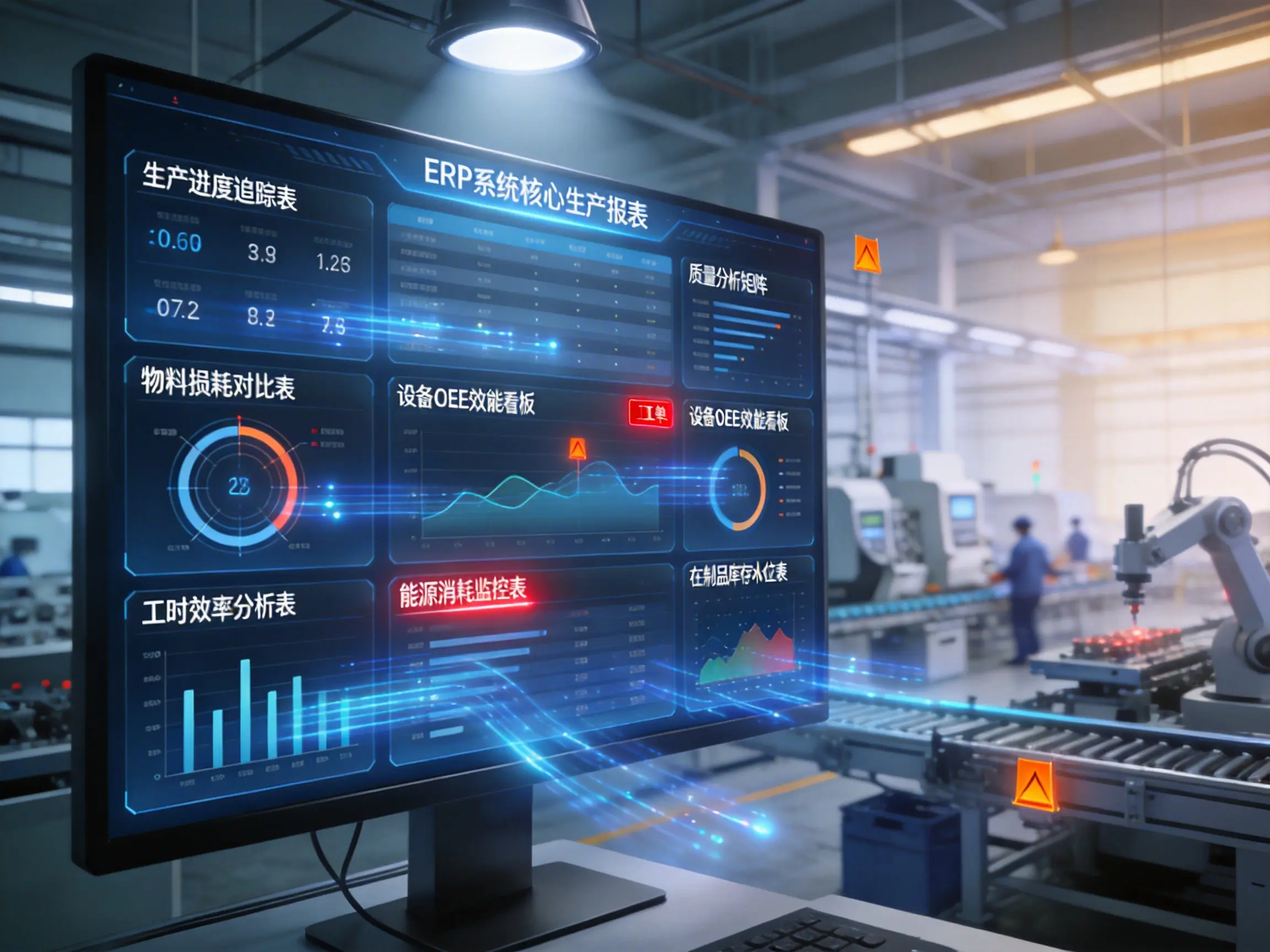 生产管理不再 &ldquo;盲人摸象&rdquo;！ERP 系统必备的 7 类数据报表解析
