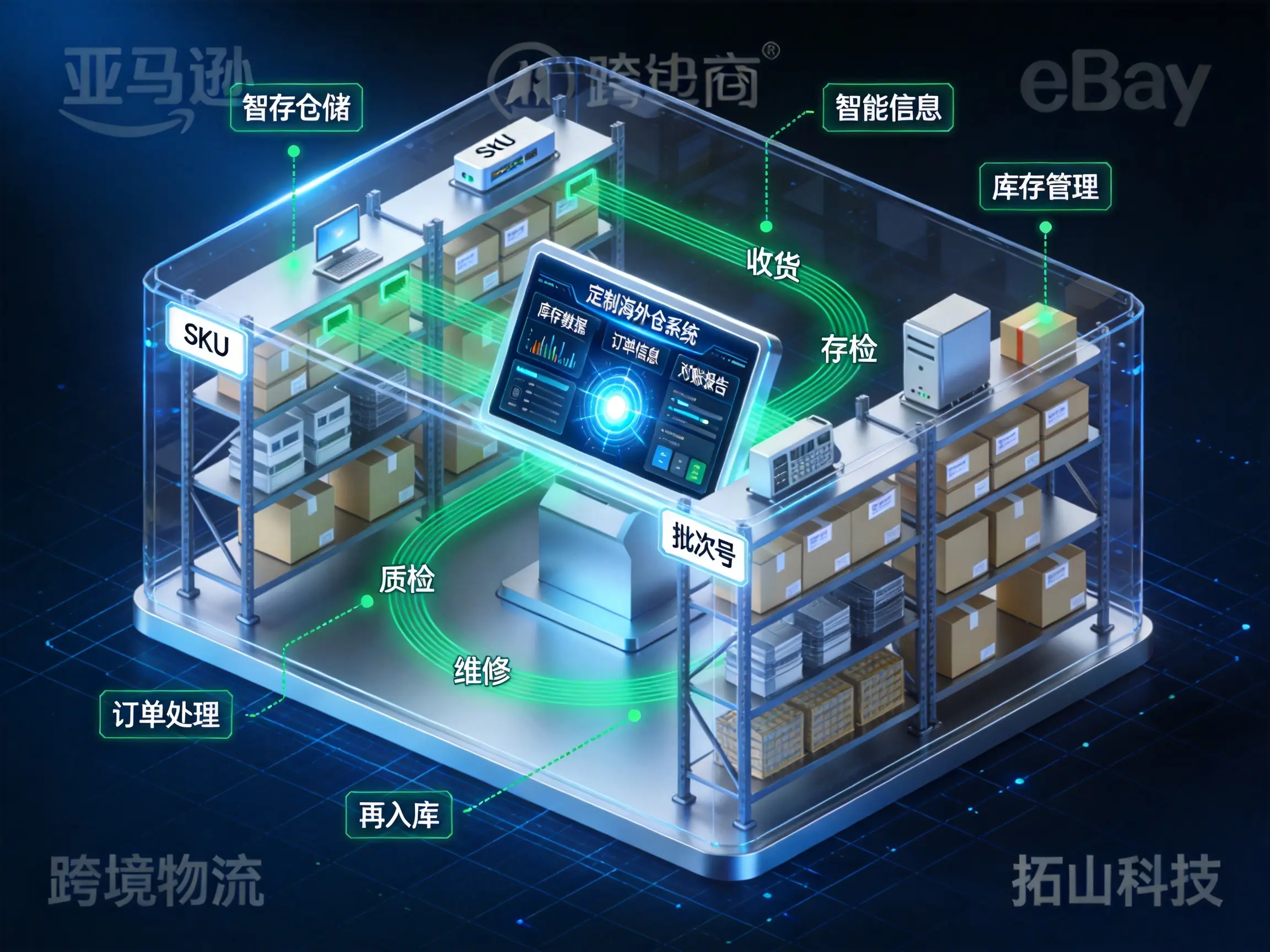 定制化海外仓系统：如何为您的跨境业务精准赋能
